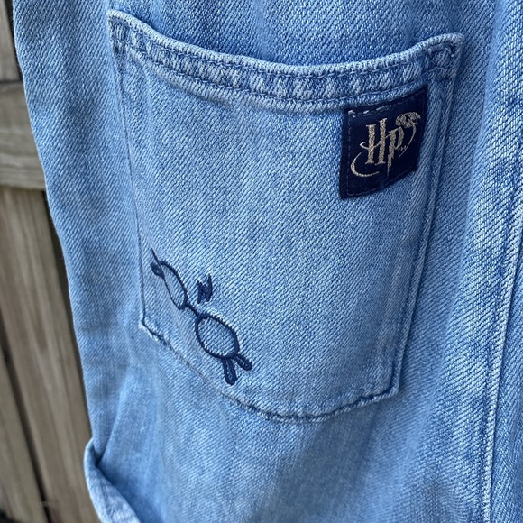 Marks & Spencer M&S Harry Potter Denim Boilersuit jumpsuit size 13-14 years kids - Picture 8 of 16